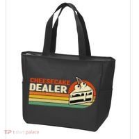 Cheesecake Dealer Retro Sweets Goodies Desserts Cheesecake Tote Bag thumb 3