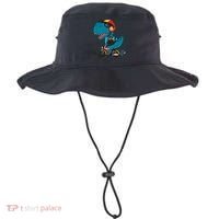 Cool Dinosaur Riding A Motorcycle Bucket Hat thumb 0