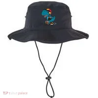 Cool Dinosaur Riding A Motorcycle Bucket Hat thumb 0