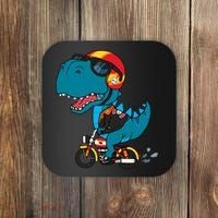 Cool Dinosaur Riding A Motorcycle Coaster thumb 0