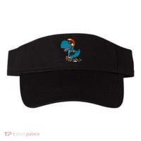 Cool Dinosaur Riding A Motorcycle Visor thumb 0