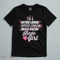 Cute Drag Racing Girl Nitro Lovin Speed Cravin T-Shirt thumb 5
