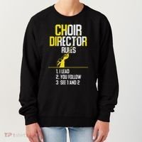 Choir Director Rules Choir Teacher Choir Director Women's Sweatshirt thumb 0