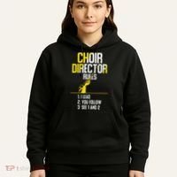 Choir Director Rules Choir Teacher Choir Director Hoodie thumb 5