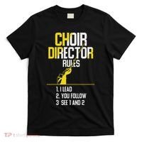 Choir Director Rules Choir Teacher Choir Director T-Shirt thumb 0