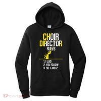 Choir Director Rules Choir Teacher Choir Director Women's Hoodie thumb 0