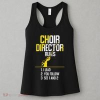 Choir Director Rules Choir Teacher Choir Director Women's Tank Top thumb 3