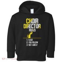 Choir Director Rules Choir Teacher Choir Director Toddler Hoodie thumb 0