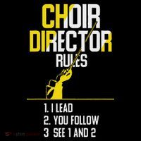 Choir Director Rules Choir Teacher Choir Director Women's T-Shirt thumb 6