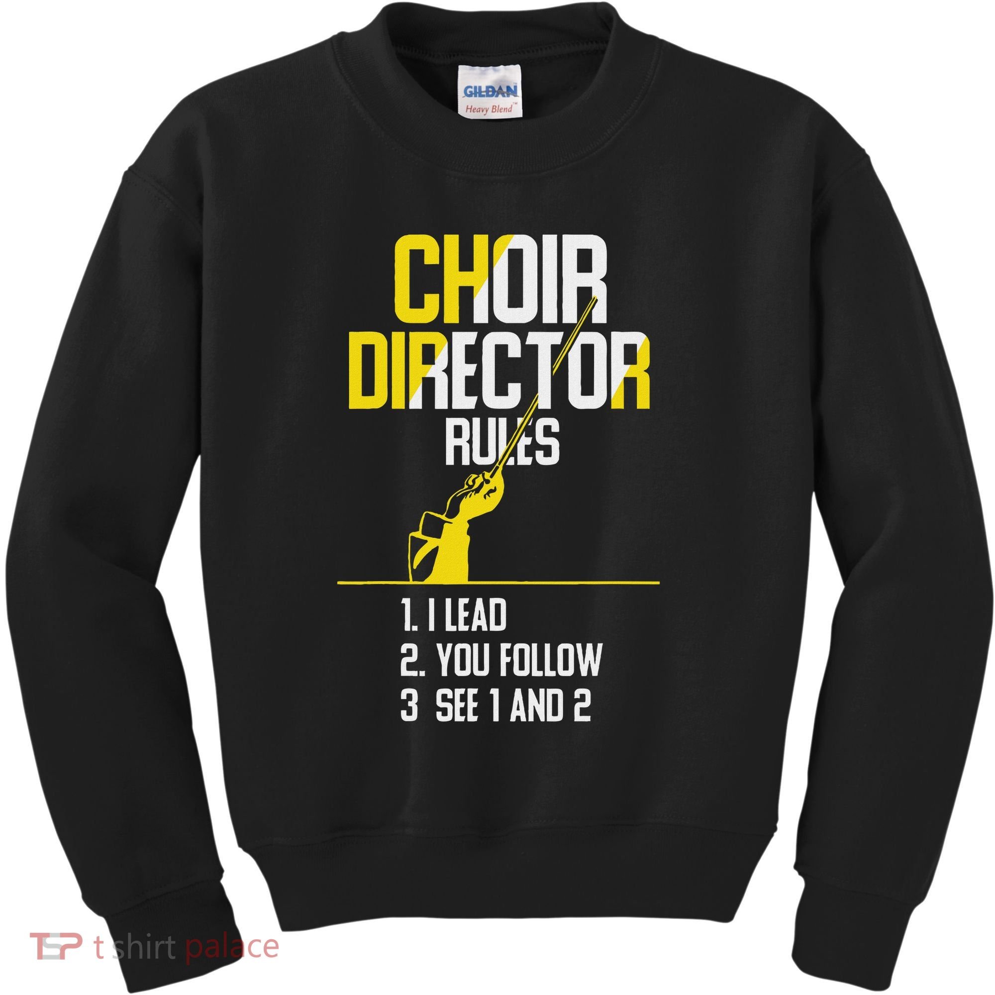 Choir Director Rules Choir Teacher Choir Director Kids Sweatshirt