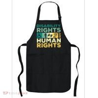 Cool Disability Rights Are Human Rights Support Caregivers Apron thumb 0