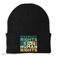 Cool Disability Rights Are Human Rights Support Caregivers Beanie thumb 0