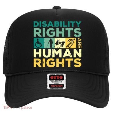 Cool Disability Rights Are Human Rights Support Caregivers Hat