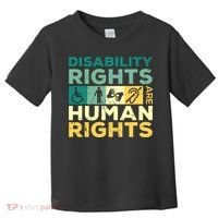 Cool Disability Rights Are Human Rights Support Caregivers Toddler T-Shirt thumb 0