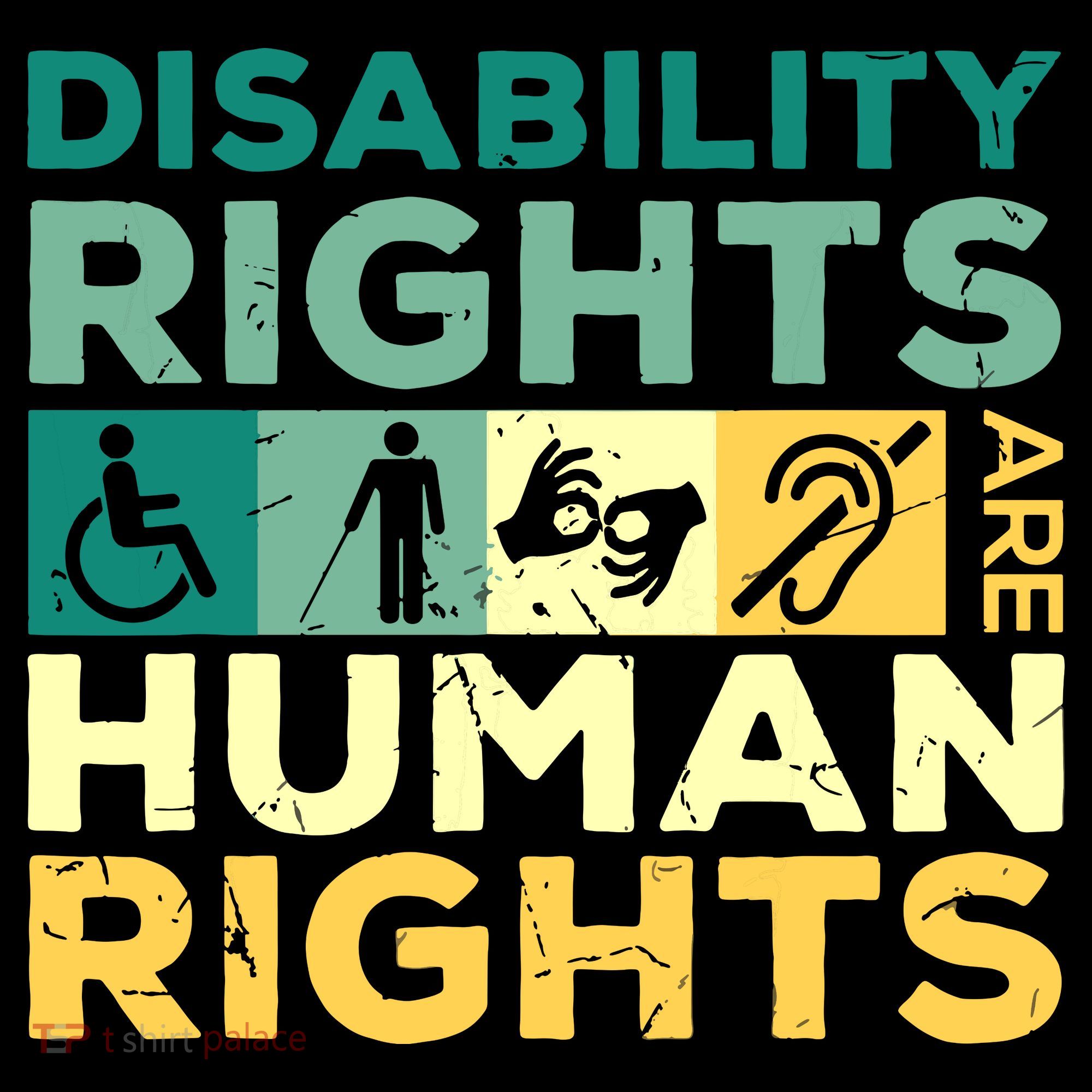 Cool Disability Rights Are Human Rights Support Caregivers Visor