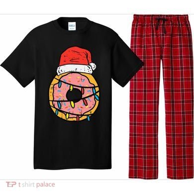 Christmas Donut Santa Cute Xmas Baking Baker Pajama Set