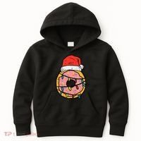 Christmas Donut Santa Cute Xmas Baking Baker Kids Hoodie thumb 0
