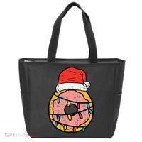 Christmas Donut Santa Cute Xmas Baking Baker Tote Bag thumb 0