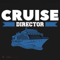 Cruise Director Ship Cruising Vacation Captain Backpack thumb 2