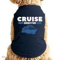 Cruise Director Ship Cruising Vacation Captain Doggie Tank thumb 0
