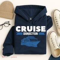 Cruise Director Ship Cruising Vacation Captain Hoodie thumb 4