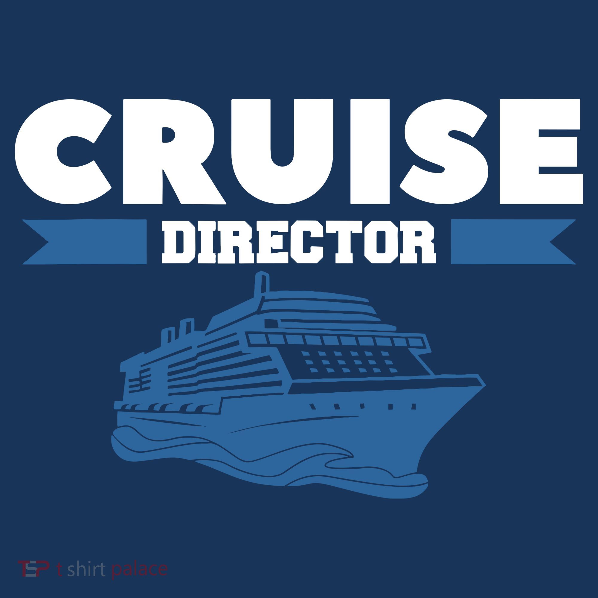 Cruise Director Ship Cruising Vacation Captain Mousepad