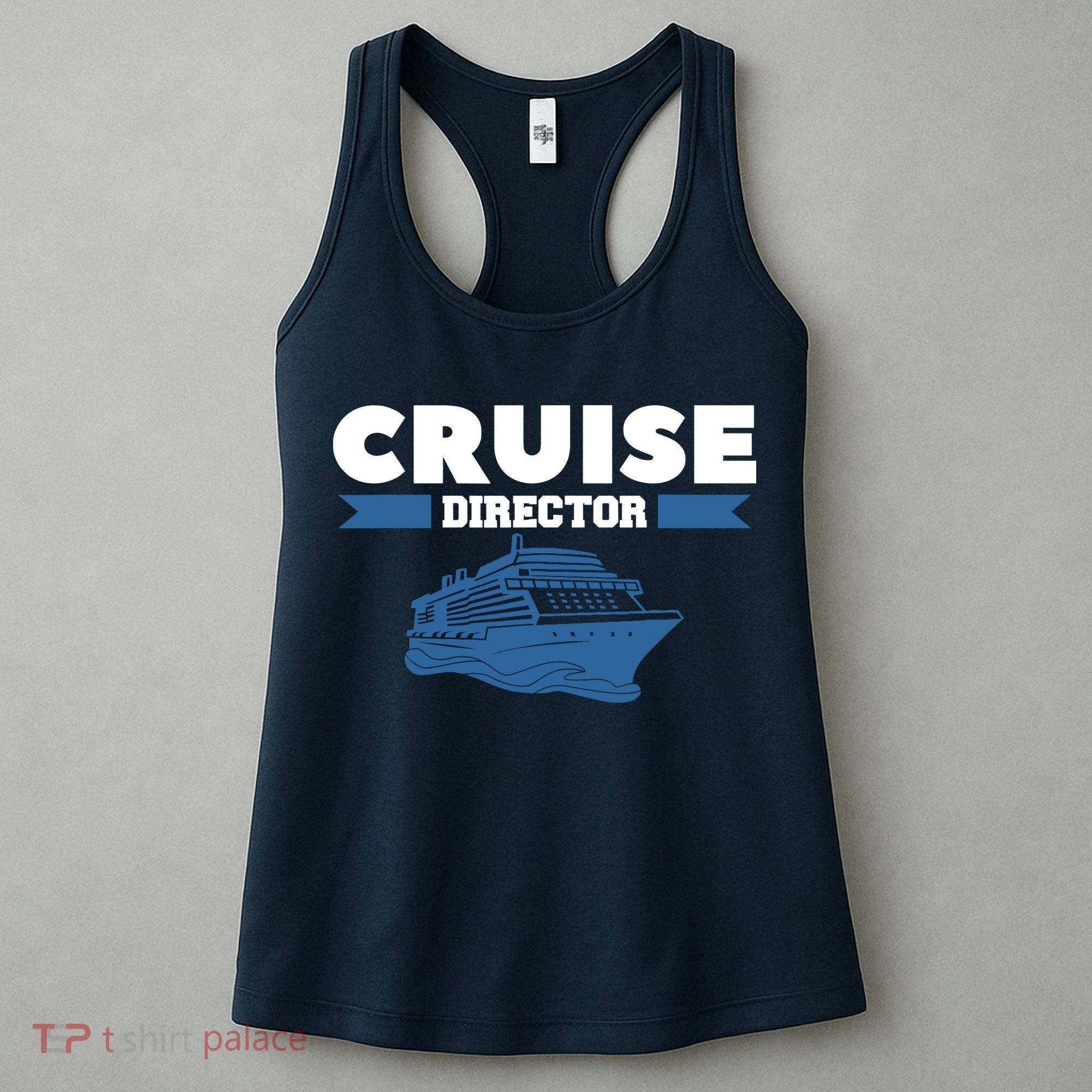 Cruise Director Ship Cruising Vacation Captain Women's Tank Top