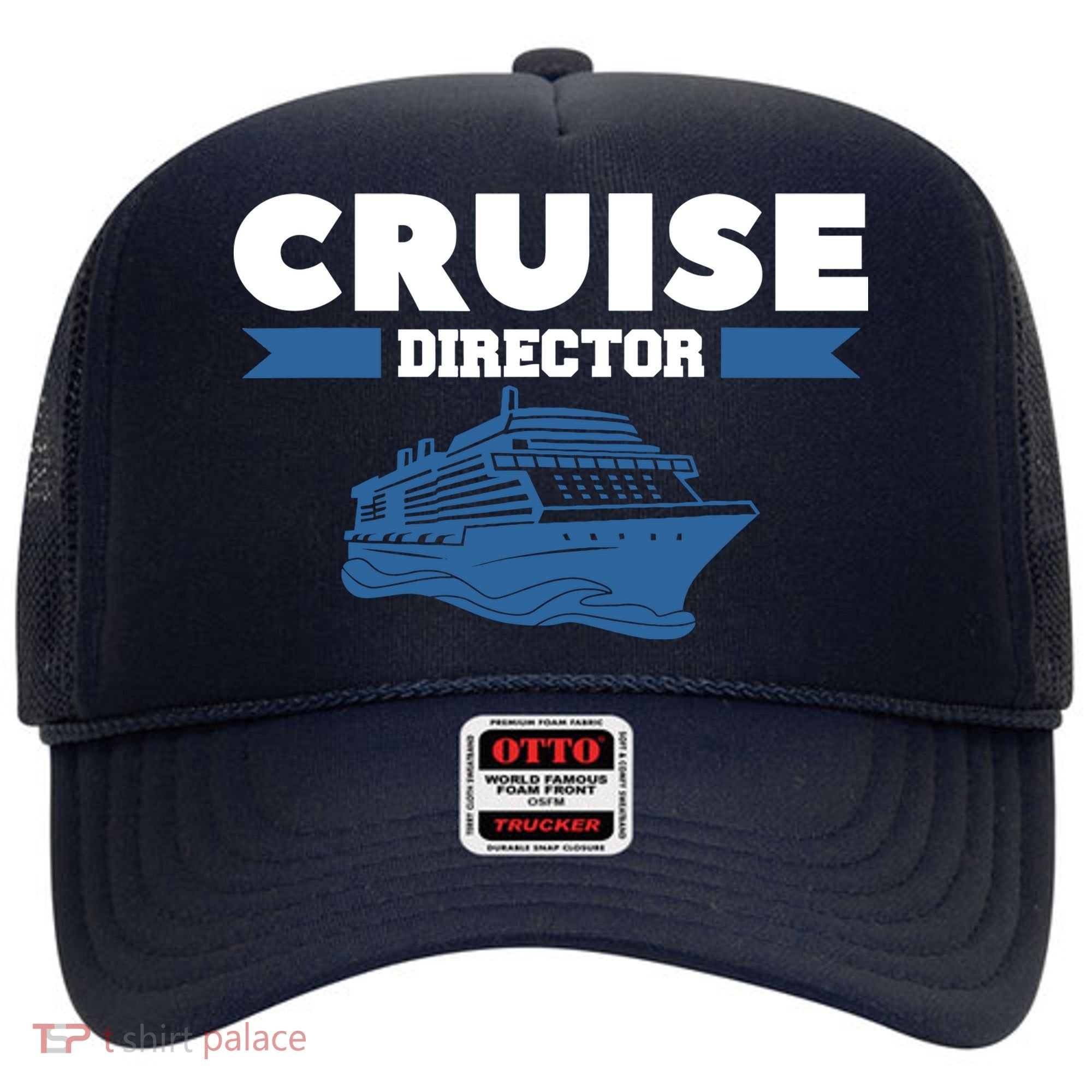 Cruise Director Ship Cruising Vacation Captain Hat