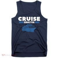 Cruise Director Ship Cruising Vacation Captain Tank Top thumb 0