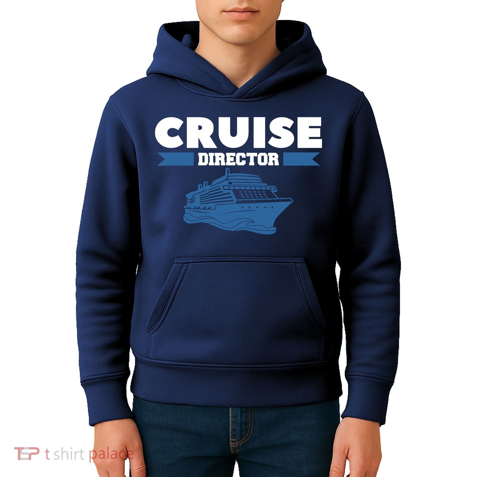 Cruise Director Ship Cruising Vacation Captain Kids Hoodie