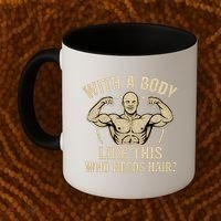 Celebrate Dad's Strength and Humor Coffee Mug thumb 2