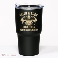 Celebrate Dad's Strength and Humor Tumbler thumb 0