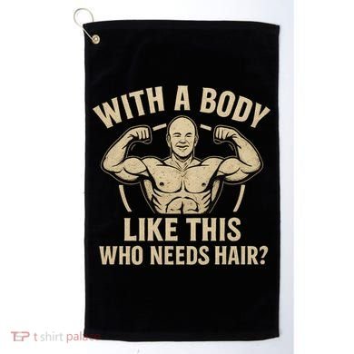 Celebrate Dad's Strength and Humor Golf Towel
