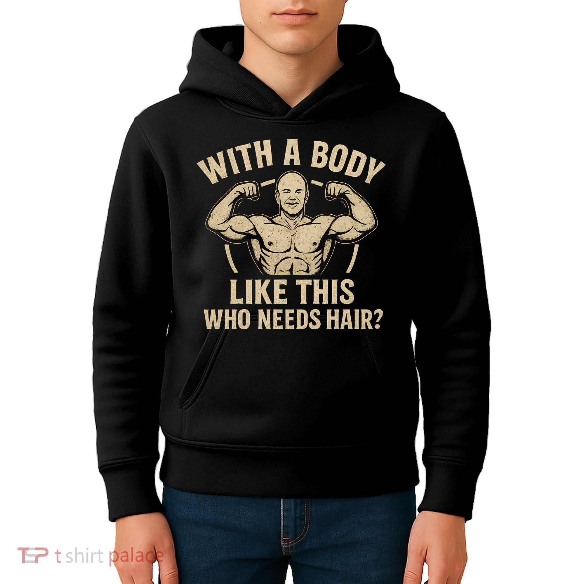 Celebrate Dad's Strength and Humor Kids Hoodie