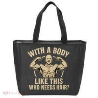 Celebrate Dad's Strength and Humor Tote Bag thumb 0