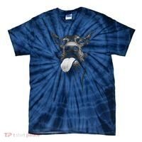 Cool Doberman Sticking Tongue Out In Playful Defiance Tie-Dye T-Shirt thumb 0