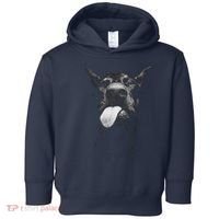 Cool Doberman Sticking Tongue Out In Playful Defiance Toddler Hoodie thumb 0
