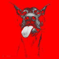 Cool Doberman Sticking Tongue Out In Playful Defiance Santa Hat thumb 1