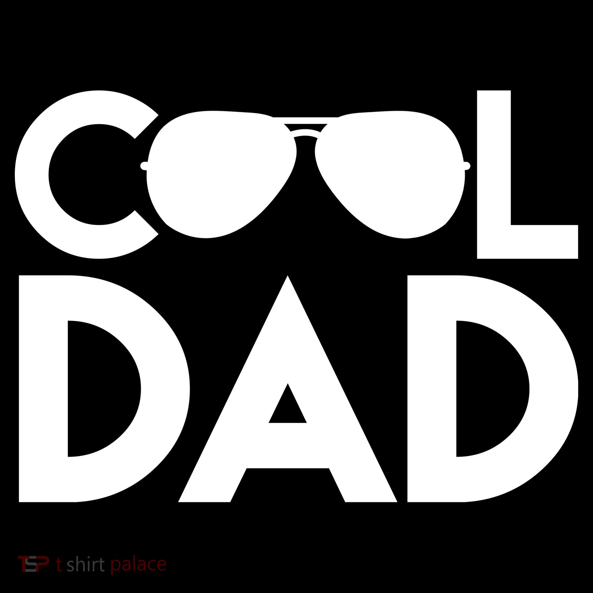 Cool Dad Sunglass Fathers Day USA-Made Doggie Bandana