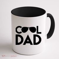 Cool Dad Sunglass Fathers Day Coffee Mug thumb 1