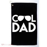 Cool Dad Sunglass Fathers Day Golf Towel thumb 0