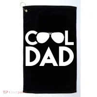 Cool Dad Sunglass Fathers Day Golf Towel thumb 0