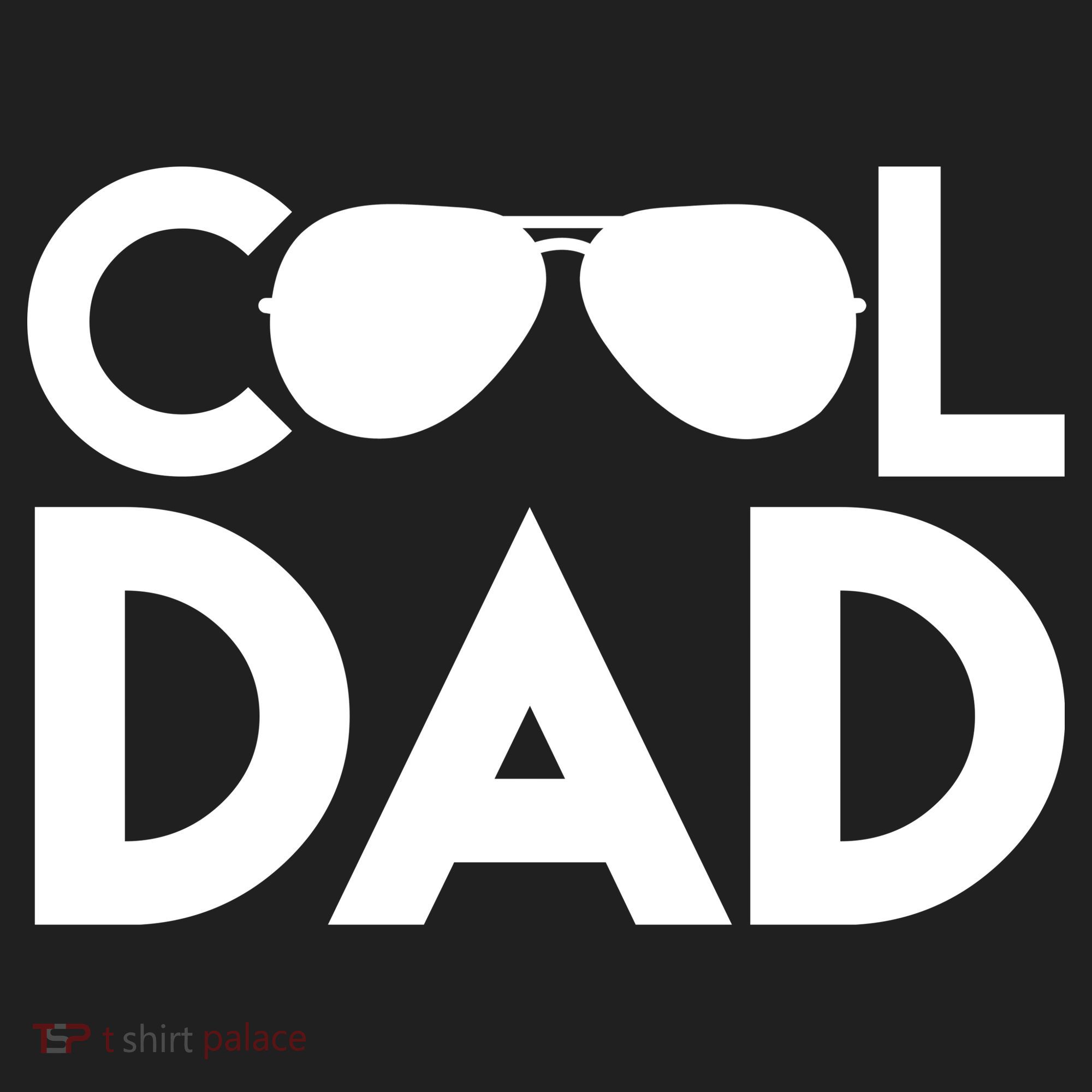 Cool Dad Sunglass Fathers Day Golf Towel