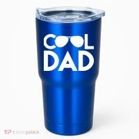 Cool Dad Sunglass Fathers Day Tumbler thumb 0