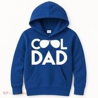 Cool Dad Sunglass Fathers Day Kids Hoodie thumb 0