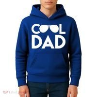 Cool Dad Sunglass Fathers Day Kids Hoodie thumb 4