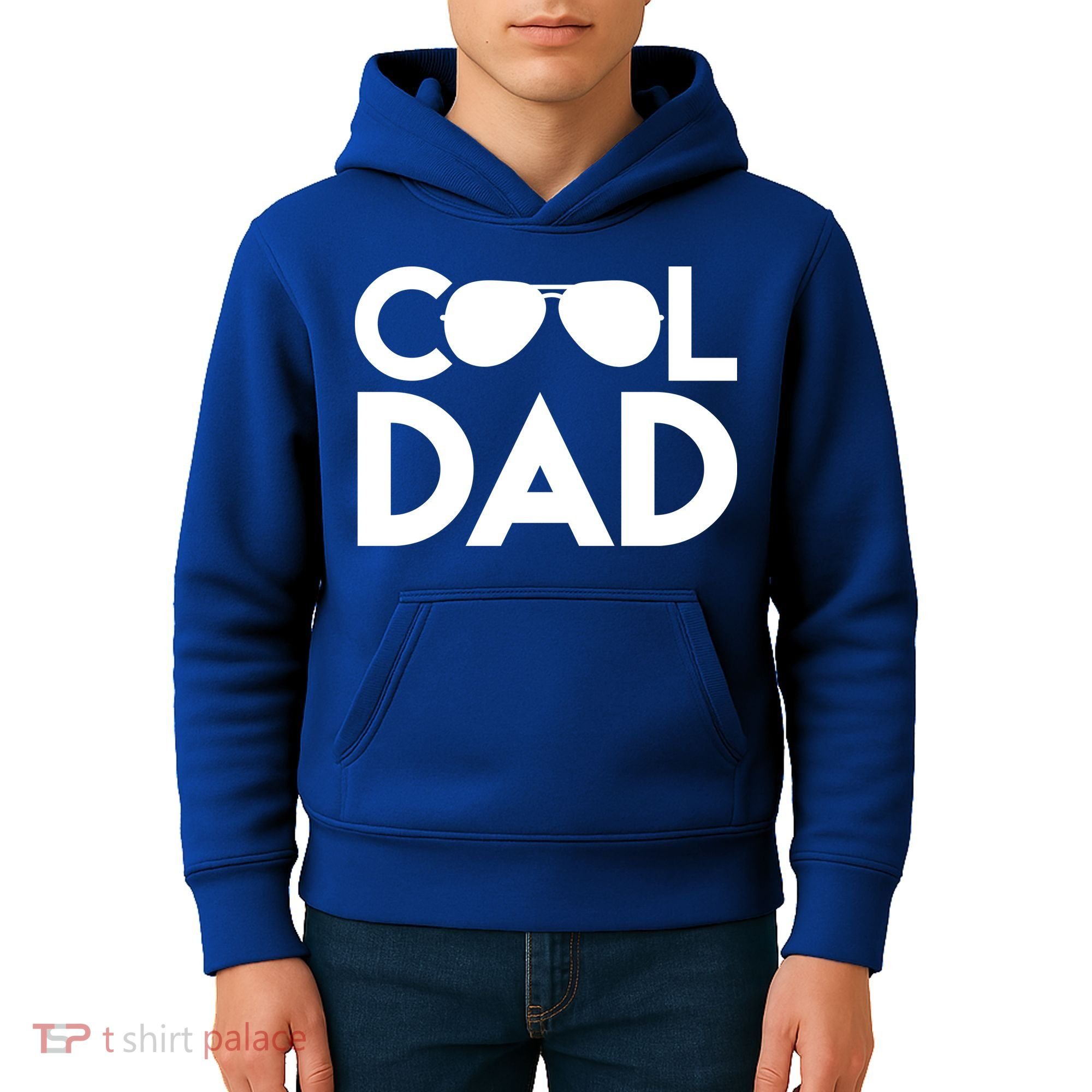 Cool Dad Sunglass Fathers Day Kids Hoodie