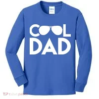 Cool Dad Sunglass Fathers Day Kids Long Sleeve Shirt thumb 0