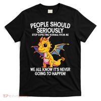 Cute Dragon Seriously Dragon For Women And Girls T-Shirt thumb 0