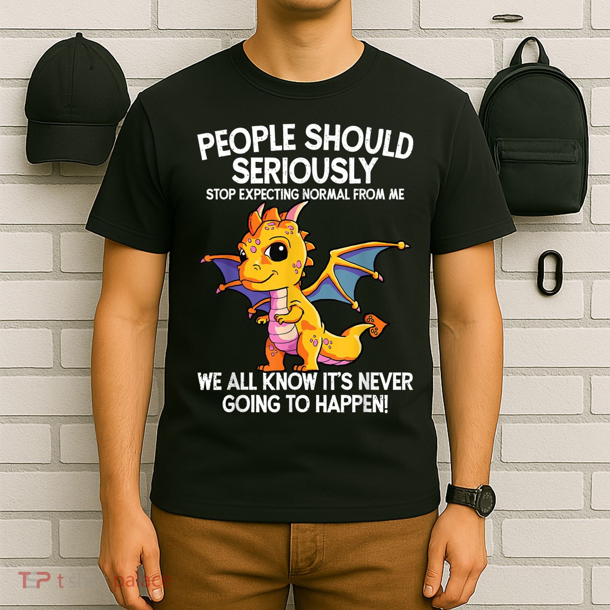 Cute Dragon Seriously Dragon For Women And Girls T-Shirt